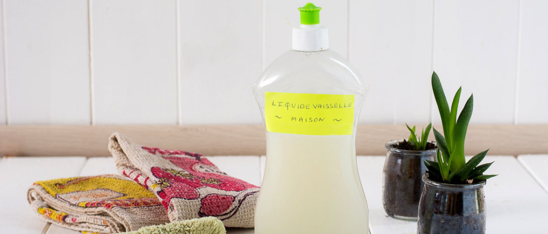 Liquide vaisselle maison