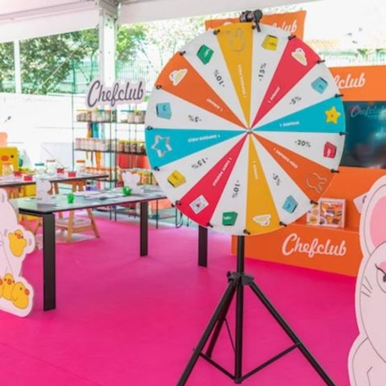 La roue de la fortune de Chefclub