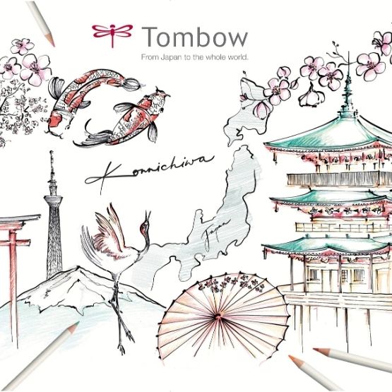 Visuel stand Tombow