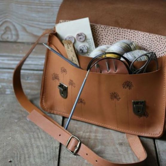 Sac en cuir de Camelir