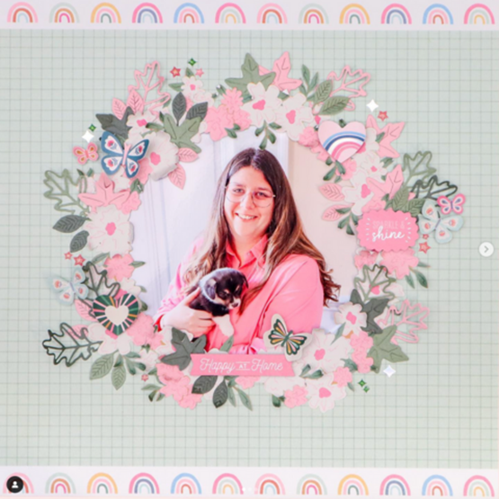 Les pages de scrapbooking - De jolies choses